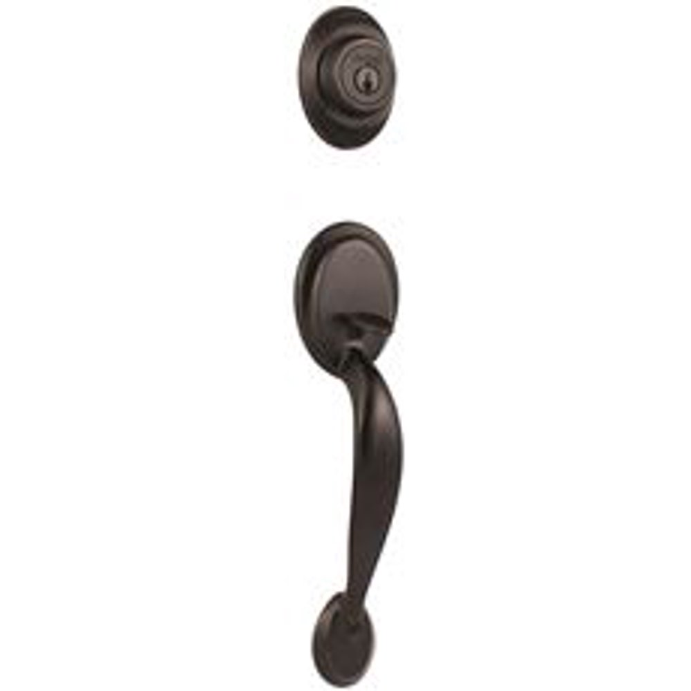 Kwikset Dakota Single Cylinder Handleset With Polo Knob, Smartkey