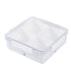thumbnail image 2 of Caja De Almacenamiento Dividida, Moderna Caja De Almacenamiento De 4 Compartimentos, Sellado Hermético Transparente, Preservación De La Frescura Para La Sala De Estar, 2 of 7