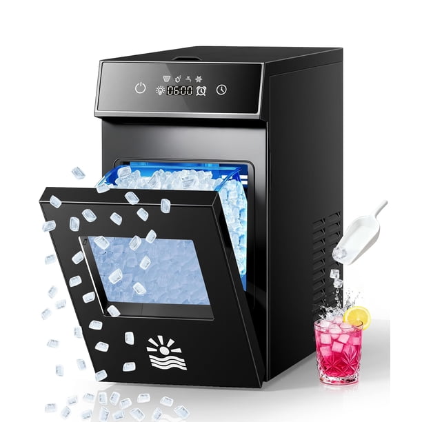 Máquina de Hielo Nugget OYLUS Compacta Smart Pebble 12kg/24h