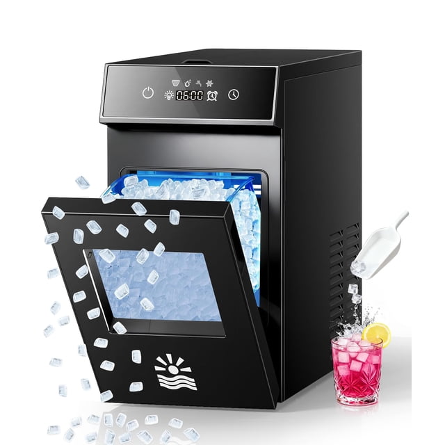 Máquina de Hielo Nugget OYLUS Compacta Smart Pebble 12kg/24h