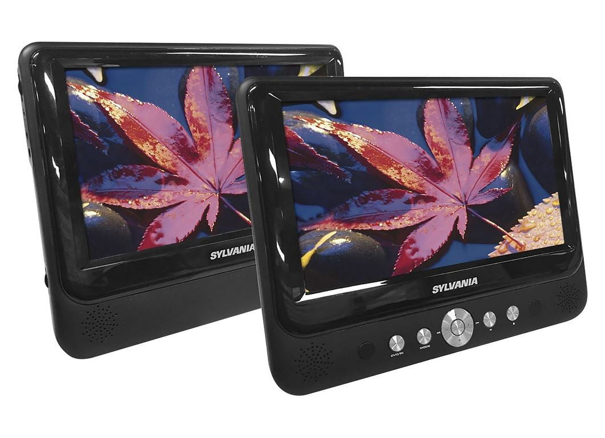 Restored Sylvania SDVD9957 Portable DVD Player with Dual 9 Restored Sylvania SDVD9957 Portable DVD Player with Dual 9