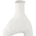 thumbnail image 6 of Currey And Company 1200-0889 Set Of (3) Zante Ceramic Decorative Vases - White, 6 of 6
