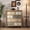 25″ Vintage Cabinet, variant on 27.7" Vintage Tall Storage Cabinet, Rustic Multicolor Carved Wood Cabinet with 7 Drawers & 2 Doors, Farmhouse Accent Furniture for Living Room, Dining Room, Hallway