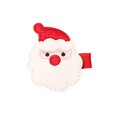 thumbnail image 4 of Pinzas navideñas para el cabello JAMW cuernos de reno Papá Noel hombre de pan de jengibre 6 uds, 4 of 5