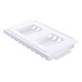 thumbnail image 2 of TIMIFIS Refrigerator Ziplock Bag Storage Rail Rack,Hanging Storage Clip Sliding Rail Tray Retractable Fridge Drawer Storage Organizer with Sealed Bags for Fruits Vegetable Food Fresh-keeping, 2 of 7