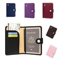 thumbnail image 2 of RFID Bloqueo De Cuero Pasaporte De Viaje tickert Tarjeta De Identificación Cubierta Titular Caso Cartera Bolsa huangjie unisex, 2 of 2