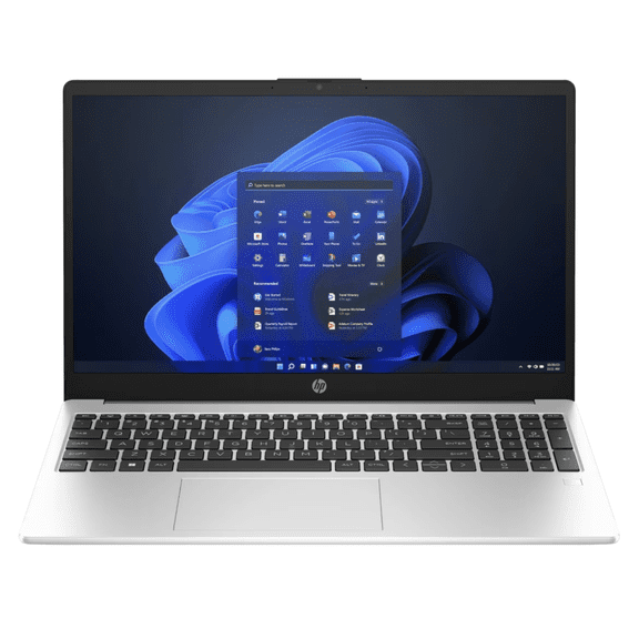 Laptop HP 250 G10 15.6" FHD, Intel Core i5-1334U 13Va gen, 12GB RAM, 512GB SSD, Windows 11 Home, Color Plata Teclado español.