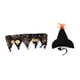 thumbnail image 1 of Sombrero de calabaza de Halloween para mascotas, sombrero y cuello ajustables, disfraz de fiesta de Navidad para perros y gatos, 1 of 8