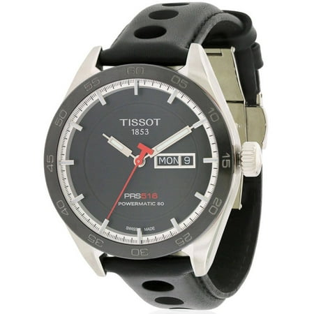 Tissot PRS 516 Automatic Leather Men's Watch, T1004301605100