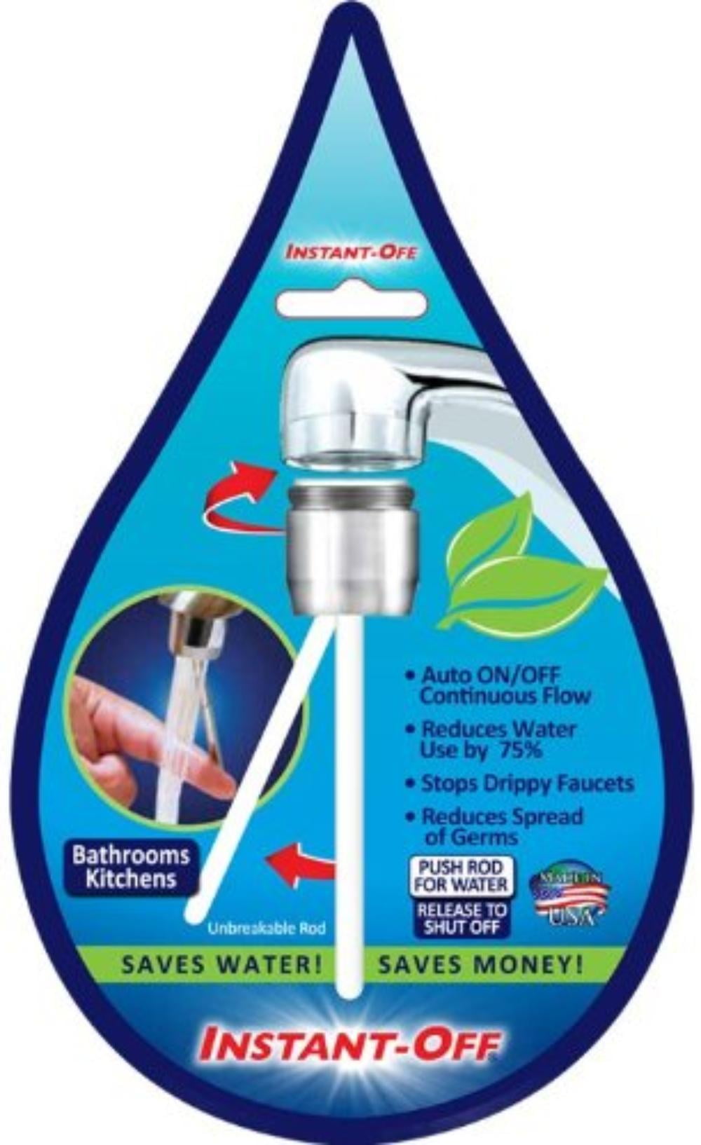 InstantOff 2.5 GPM InstantOff EnergySaving Aerator, The InstantOff