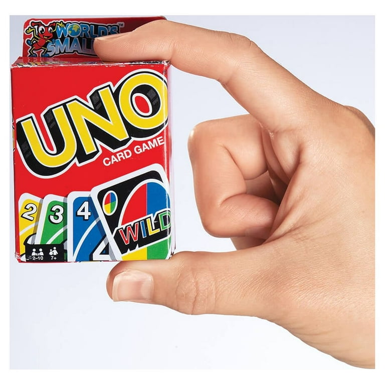 World's Smallest Uno Card Game