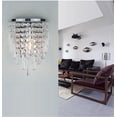 thumbnail image 2 of Modern Crystal Wall Lamp Chrome Sconce Light for Living Room Bathroom Home Indoor Lighting Decoration, 2 of 3