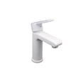 thumbnail image 5 of Monomando Lavabo U Ovalin Baño Acero 304 Corto Blanco Polar Rubinett, 5 of 5