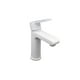 thumbnail image 5 of Monomando Lavabo U Ovalin Baño Acero 304 Corto Blanco Polar Rubinett, 5 of 5
