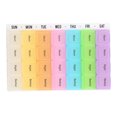 thumbnail image 3 of unbranded Estuche Multicolor Para Medicina Con 28 Celdas Plástico Resistente Para Almacenamiento, 3 of 6