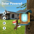 thumbnail image 4 of Nafnti 2K HD Smart Bird Feeder with Camera, 10000+ AI Bird Identification & Instant Alerts, Solar Bird Camera for 2.4GHz Wi-Fi, Weatherproof, Gift for Bird Watchers, Blue, 4 of 13