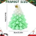 thumbnail image 3 of Scented Candle Soy Wax Christmas Candle, Rose Fragrance Christmas Tree Glass Candle for Home Decor and Gift, 3 of 6