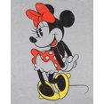 thumbnail image 3 of Disney Women's Minnie Mouse Distressed Cute Pose Adult Graphic Print Short Sleeve T-Shirt, 3 of 7