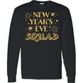 thumbnail image 3 of Inktastic New Year's Eve Squad with Stars in Gold Long Sleeve T-Shirt, 3 of 5