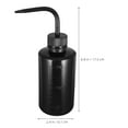 ITSELFER 4pcs Wash Bottle 250ml Scale Washing Bottle Bendable Nozzle