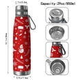 thumbnail image 3 of Christmas 29oz Stainless Steel Insulated Thermos with Tea Filter, 360° Printed Travel Bottle, Leakproof BPA-Free Flask with Anti-Slip Base, 304 Inner & 201 Outer, Vacuum Cup, 3 of 6