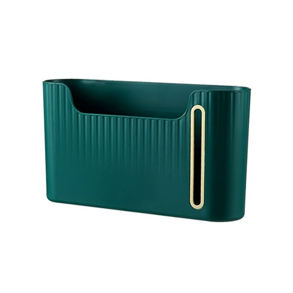 Wovilon Plastic Bag , Plastic Bag, Wall Mount Or Adhesive,Hanging Storage Dispensers Washable Hanging Garbage Bag Organizer For Plastic Bag