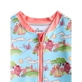 thumbnail image 3 of Character Toddler Girl Rash Guard Swimsuit, Sizes 12M-5T, 3 of 3