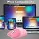 thumbnail image 3 of Lindo ratón inalámbrico, 2,4 G, ratones silenciosos inalámbricos para niñas, ratón Kawaii con receptor USB, ratón temático de gato para ordenador portátil, PC, MAC (rosa flor de cerezo) JM, 3 of 5