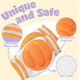 thumbnail image 3 of Visland Baby Knee Pads - Protector Anti-Slip Adjustable Breathable Cotton Baby Knee Socks Leggings for Babies Crawling Walking for Infant Toddler Kids Boys Girls, 3 of 8