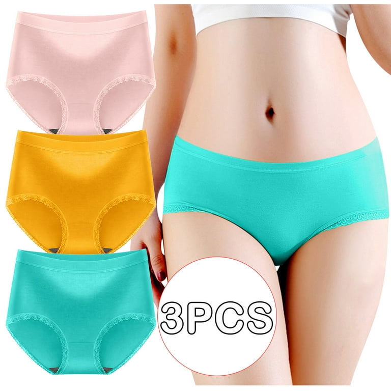 Simplmasygenix Womens Briefs Underwear Clearance Women Solid Color  Patchwork Briefs Panties Underwear Knickers Bikini Underpants