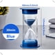 thumbnail image 2 of Reloj de Arena Temporizador 30 Minutos Reloj de Arena Azul Doble Protección para Temporizador de Cocina y Tiempo de Estudio 5 Minutos 15 Minutos 30 Minutos 45 Minutos 60 Minutos, 2 of 4