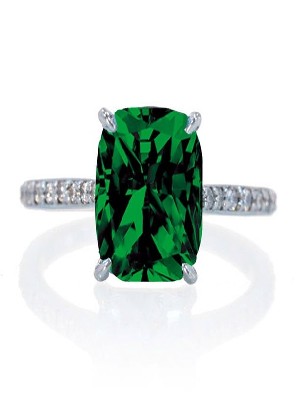 Featured image of post Easiest Way to Make Green Emerald Engagement Rings Celebrity