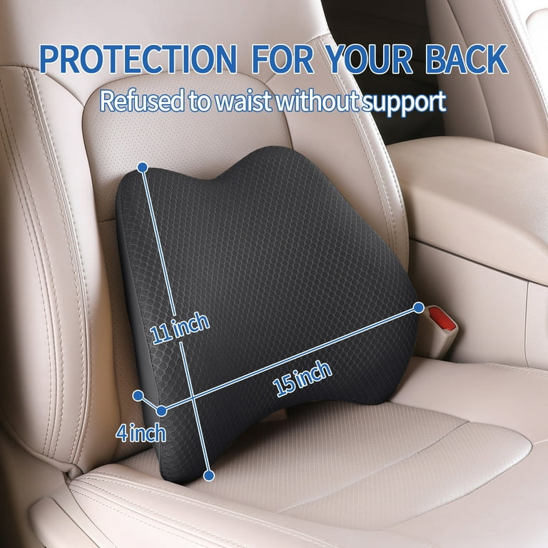 Car Lumbar Pillow Protective Lumbar Back Support Breathable