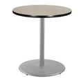 thumbnail image 4 of Hampden Furnishings Bennet Collection Steel Frame 36" Round Top, Round Base, 42" Height, Cafe Table Grey Frame/Grey Nebula Top, 4 of 4