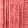 thumbnail image 1 of Ahgly Company Machine Washable Indoor Square Abstract Red Modern Area Rugs, 5' Square, 1 of 4