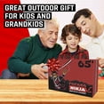 thumbnail image 3 of Fofana Ninja Warrior Obstacle Course 65FT Kids 8+ Outdoor Backyard 11 Obstacles Slackline Set, 3 of 8