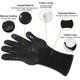 thumbnail image 5 of Guantes para barbacoa, guantes anti-calor para horno hasta 800 °C, guantes de cocina universales resistentes al calor y antideslizantes para barbacoa, parrilla, cocina y chimenea., 5 of 5