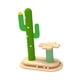 thumbnail image 3 of Juguete para rascar gatos, árbol para trepar, centro de actividades, juguete interactivo para mascotas con flor, 3 of 9