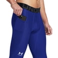 thumbnail image 3 of Leggins Under Armour HeatGear Armour para hombre, color azul real/blanco, 3 of 5