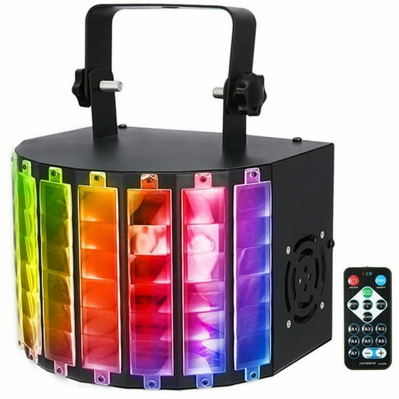 Jacmui 9 Colors Led Light Laser Projector Stage Lights For DJ Party KTV Club DMX Remote