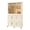 3X4, variant on Dnrnaw Portable Wardrobe Closet Organizer, 4 Cube Storage Cabinet with Hanging Rod, Magnetic Doors & Hangers, Clothes Storage for Bedroom, White