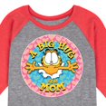 thumbnail image 3 of Garfield - Mother's Day - Big Hugs for Mom - Toddler & Youth Raglan Graphic T-Shirt, 3 of 6