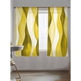 thumbnail image 2 of Sheer Curtains 2 Panels Set, Window Sheer Curtains for Living Room/Bedroom, Light Filtering Rod Pocket Voile Drapes, 52" W x 63" L, 2 of 7
