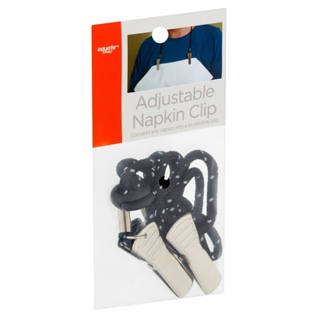 

Equate Adjustable Napkin Clip