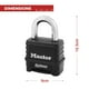 thumbnail image 4 of Candado Combinación Proseries Master Lock Latón con Barra Estándar, 4 of 4