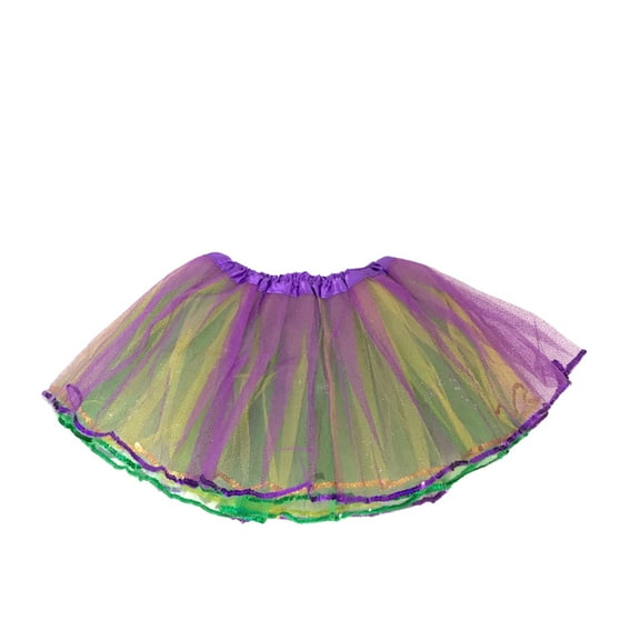 Reversible Purple, Green and Gold Tutu (Each)