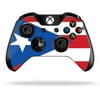 MightySkins MIXBONCO-Puerto Rican Flag Skin Decal Wrap for Microsoft Xbox One & One S Controller Sticker - Puerto Rican Fl