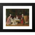 thumbnail image 2 of Charles Baugniet 24x19 Black Modern Framed Museum Art Print Titled - A Letter of Recommendation (1881), 2 of 5