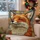 thumbnail image 1 of Bonita funda de almohada bordada de pelusa corta de 45 cm | Funda de almohada decorativa para sofá, dormitorio y sala de estar | Cojín decorativo suave para el hogar, 1 of 5