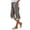 Coffee women capri pants a1, variant on Cagogo Womens Capri Pants Cotton Linen Elastic Waist Striped Casual Loose Fit High Waisted Cropped Pants with Pockets Beach Vacation Summer Trousers Flowy Lounge Outfits, Watermelon Red M
